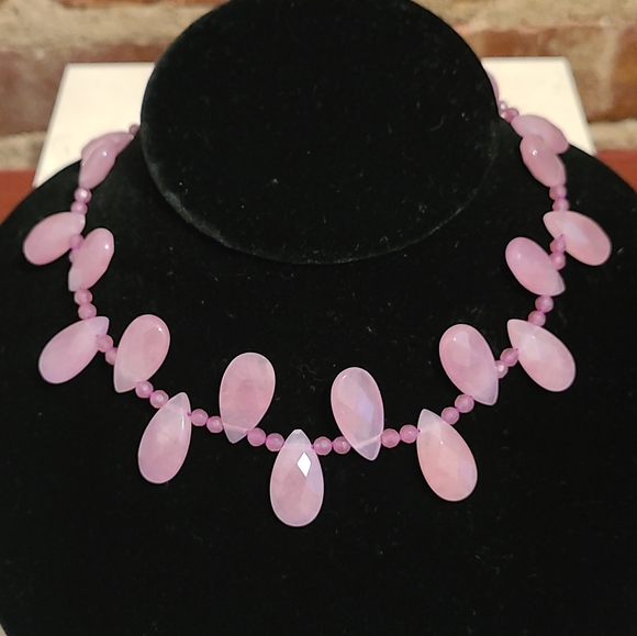 Quartz Amethyst Sterling Silver Necklace - Picture 5 of 11